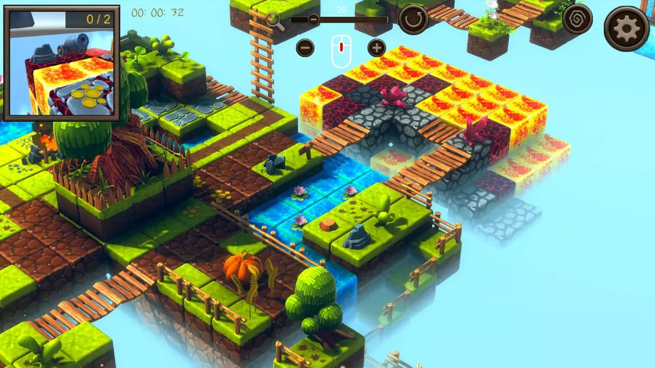 -Hidden Cube World Top-Down 3D-游戏截图-好玩游戏库