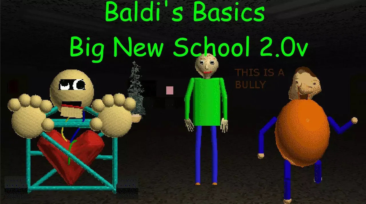 -BALDI'SBAISCS BIG NEW SCHOOL 2.0 Android Test 1-游戏截图-好玩游戏库
