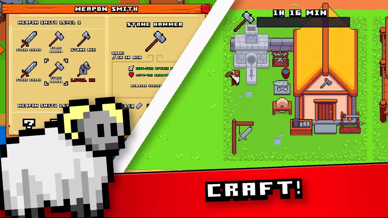 -Pixel Tribe: Viking Kingdom-游戏截图-好玩游戏库