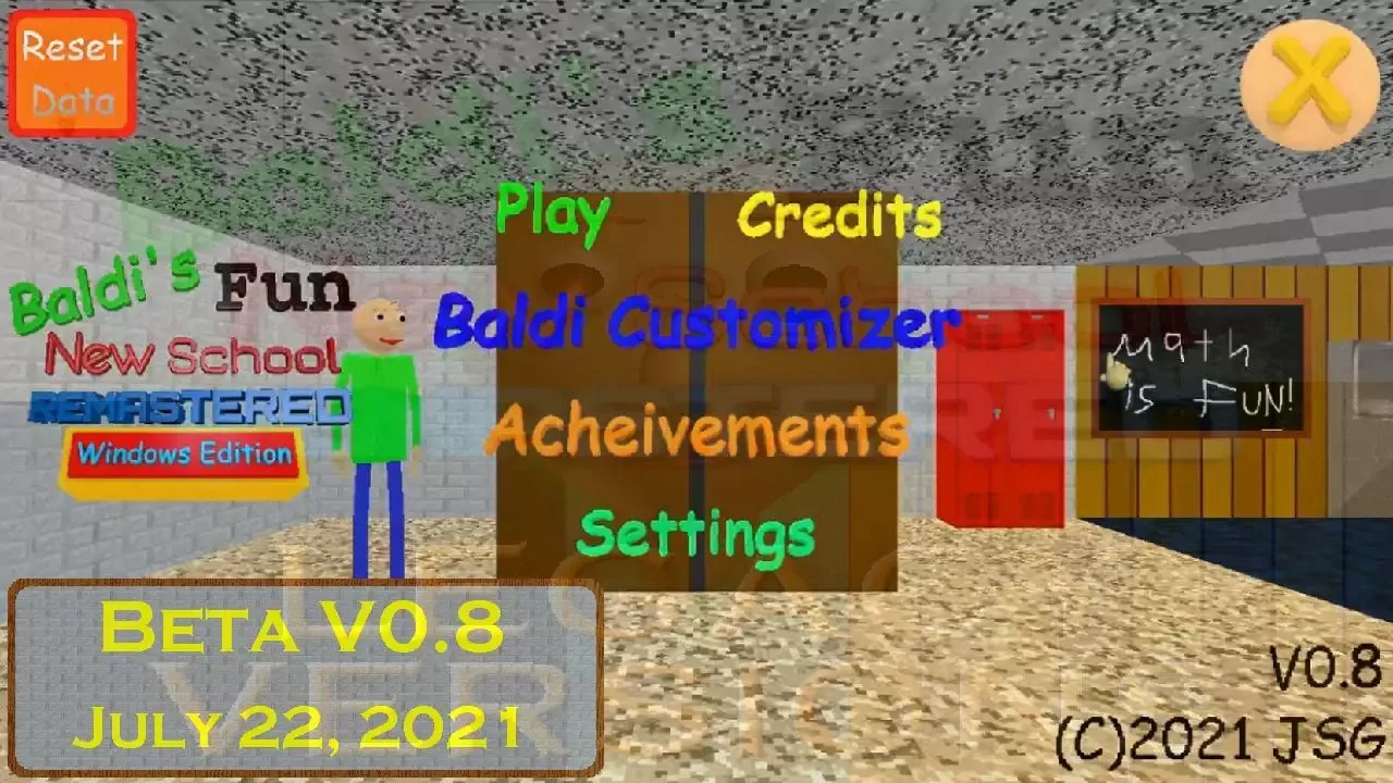 -Baldi's Fun New School Remastered Legacy Versions-游戏截图-好玩游戏库