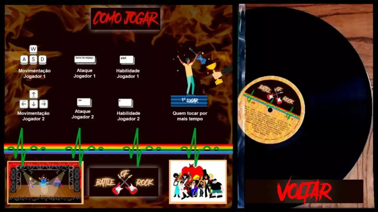 Battle of rock