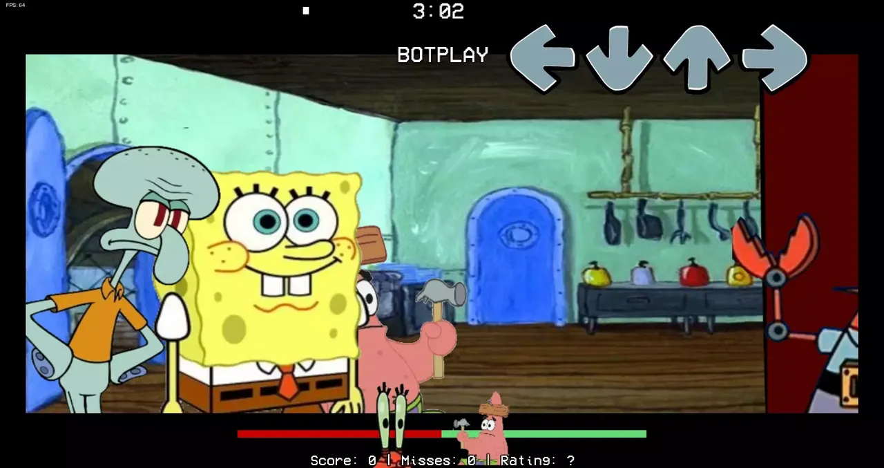 -Zanta But In Spongebob-游戏截图-好玩游戏库