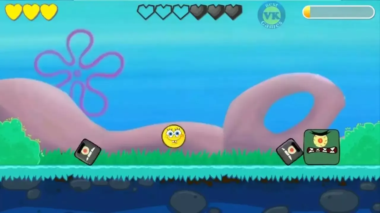 Spongebob Ball – Red Ball 4 Mod – VKG