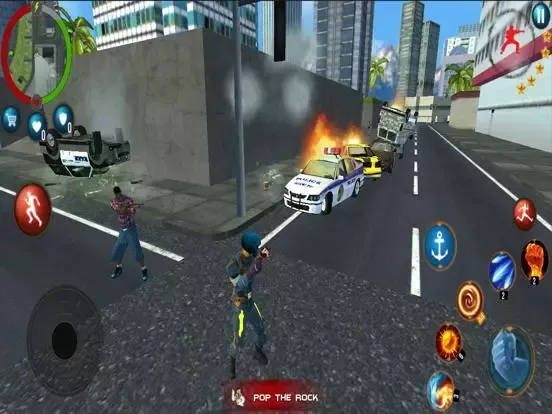 -Miami Rope Hero Crime Games-游戏截图-好玩游戏库