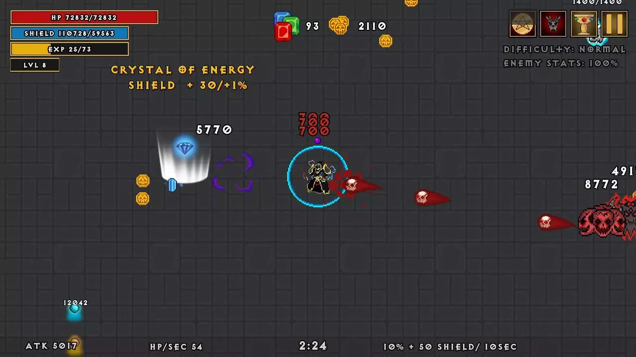 Pixel Mage Survival