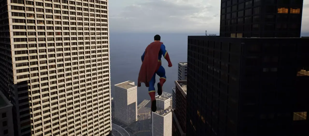 -A Superman Style Flight Experience (UE5)-游戏截图-好玩游戏库