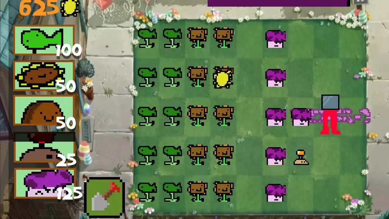 -Plants Vs Zombies Demake - Final Project-游戏截图-好玩游戏库