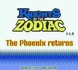 Saint Seiya: Knights of the Zodiac – The Phoenix Returns (Fan Game)