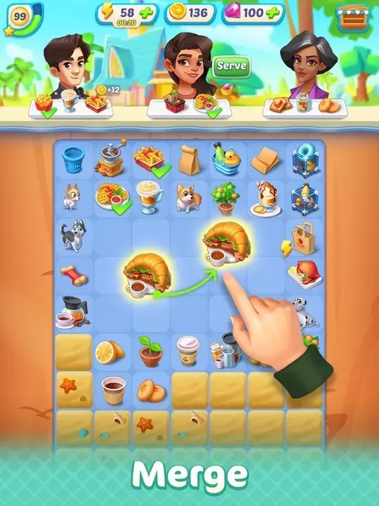 -Gossip Harbor: Merge Game-游戏截图-好玩游戏库