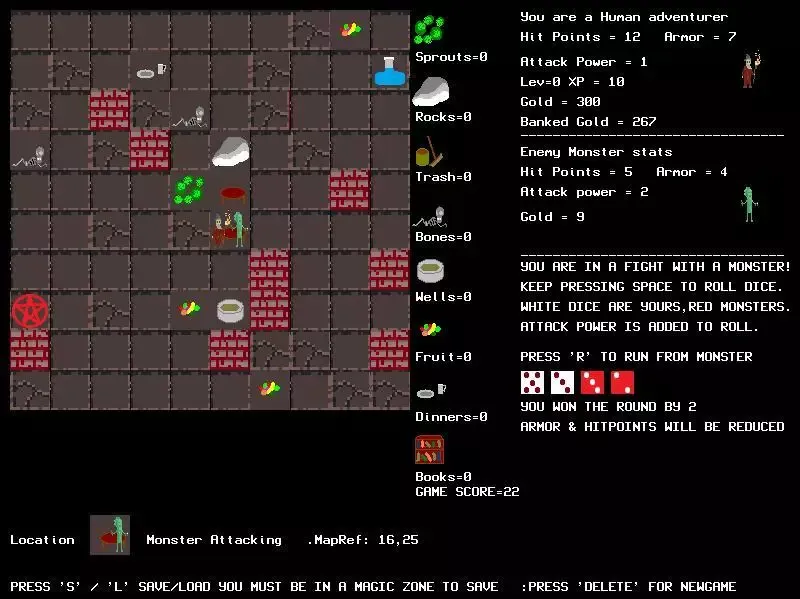 Monster bash Roguelike