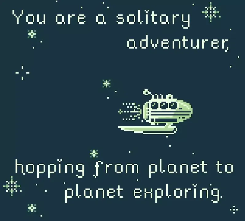 -Alone Among The Stars (Game Boy port)-游戏截图-好玩游戏库