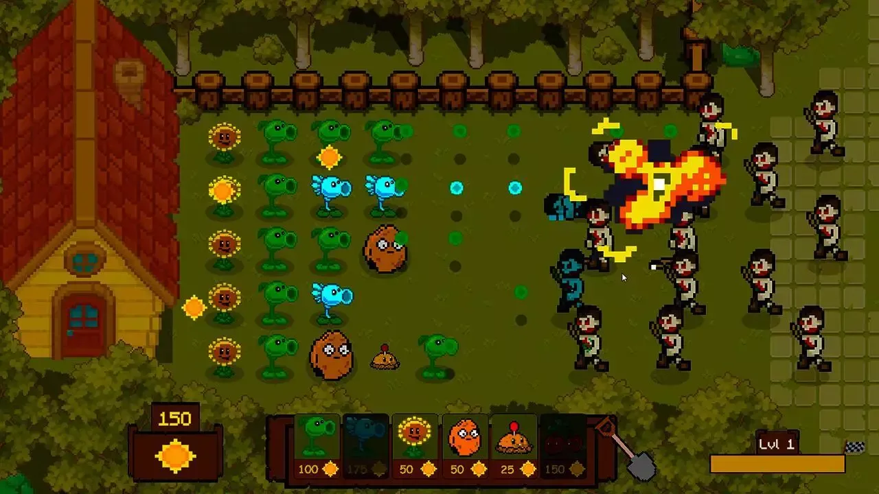 -PLANTS VS. ZOMBIES (FAN-GAME)-游戏截图-好玩游戏库