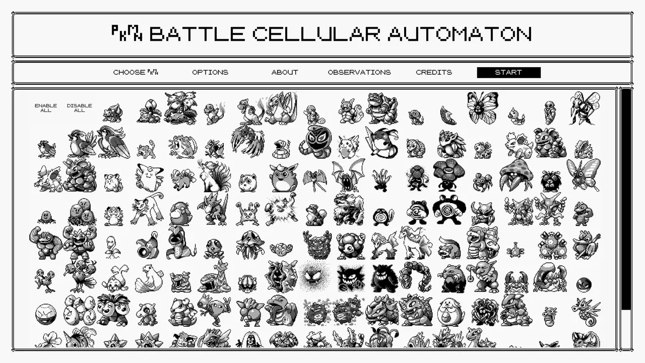 -Pokémon Battle Cellular Automaton-游戏截图-好玩游戏库
