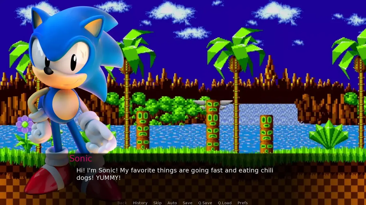 -Sonic Colors Dating Simulator-游戏截图-好玩游戏库