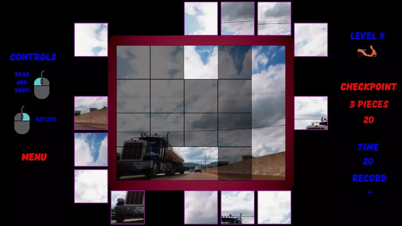 -Motorbike Video Puzzle-游戏截图-好玩游戏库