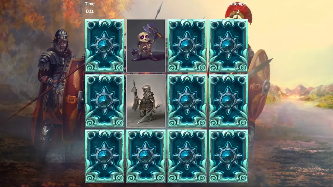 -Fantasy Memory Card Game (itch)-游戏截图-好玩游戏库