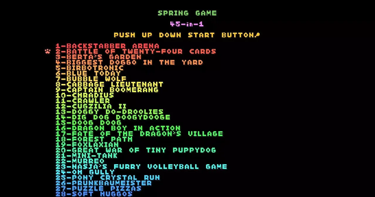 -Spring Game 45-in-1 (Spring Spring)-游戏截图-好玩游戏库