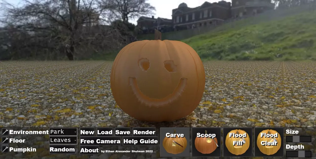 -Pumpkin Carving Simulator (EthanAShulman)-游戏截图-好玩游戏库