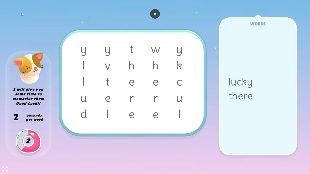 -Memo Word Search-游戏截图-好玩游戏库