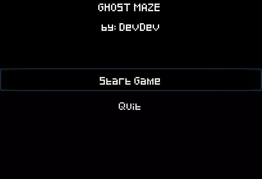 -Ghost Maze (DevDev)-游戏截图-好玩游戏库