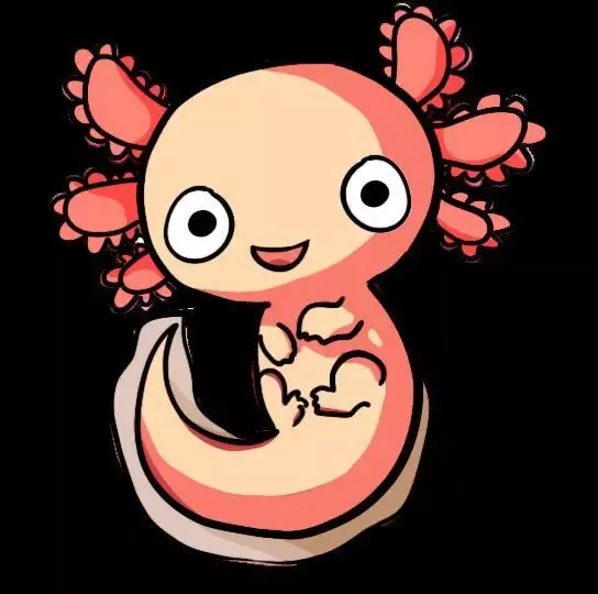 Hungry Axolotl (Carlos Meymar)
