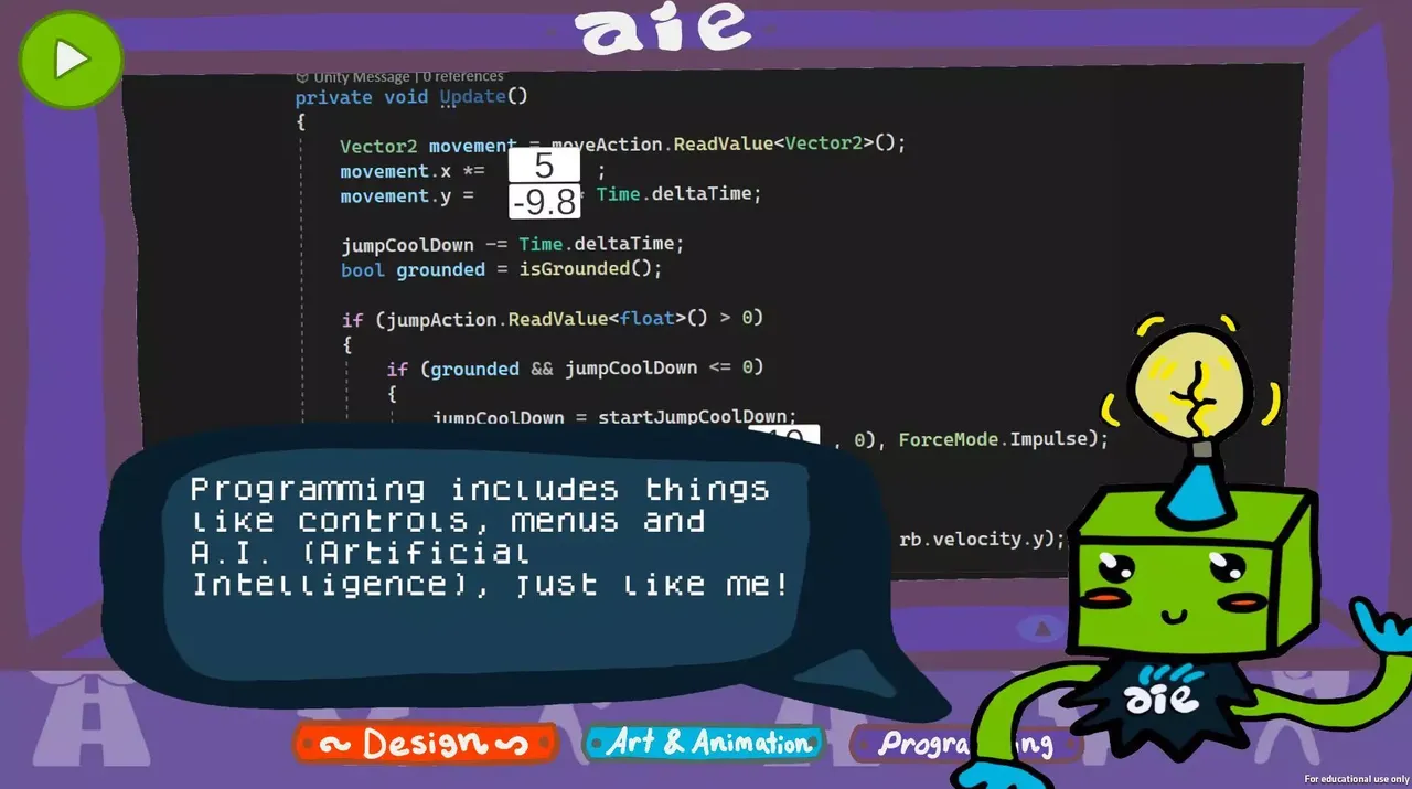 -AIE's Interactive Workshop-游戏截图-好玩游戏库