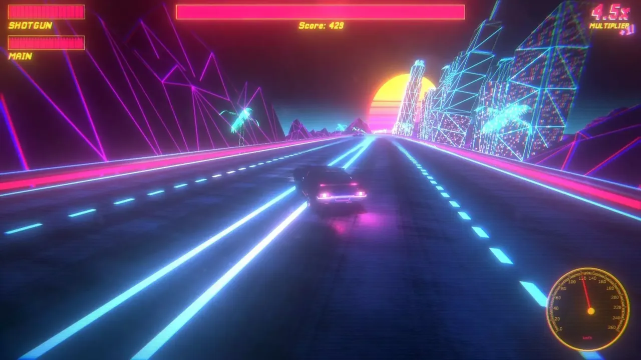 -Synthwave FURY-游戏截图-好玩游戏库