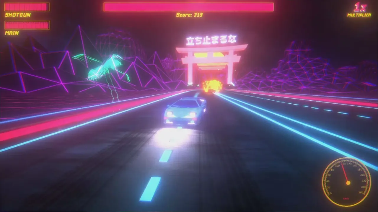 -Synthwave FURY-游戏截图-好玩游戏库