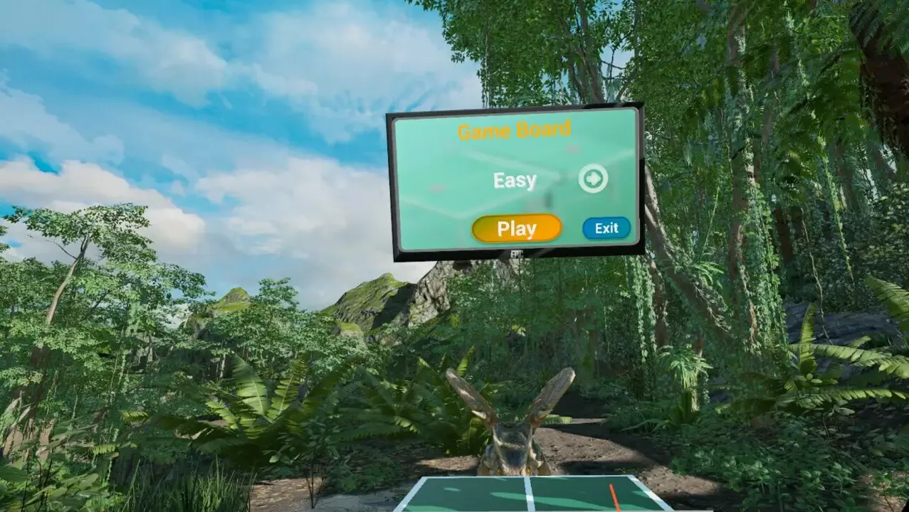 -VR Dinosaur Pingpong-游戏截图-好玩游戏库
