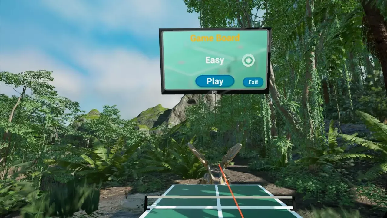-VR Dinosaur Pingpong-游戏截图-好玩游戏库