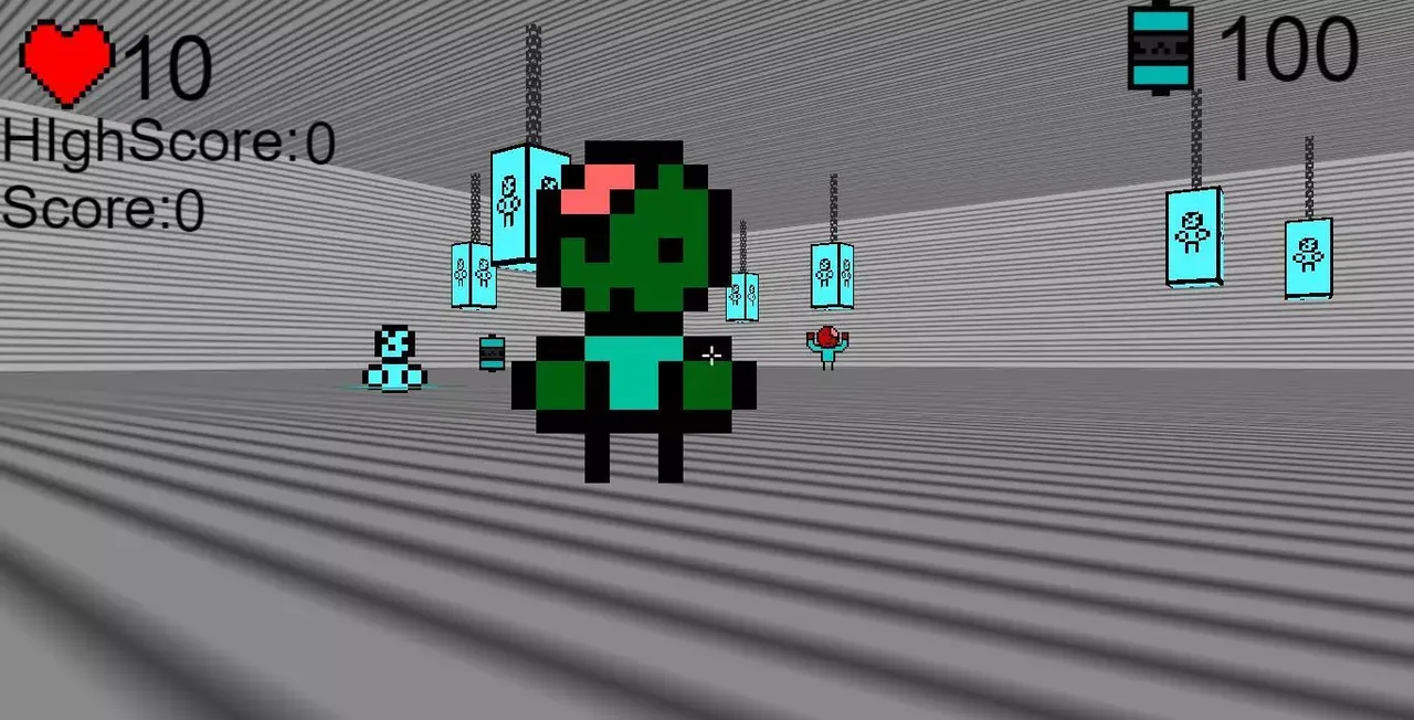 -ZOMBIES IN A LAB-游戏截图-好玩游戏库