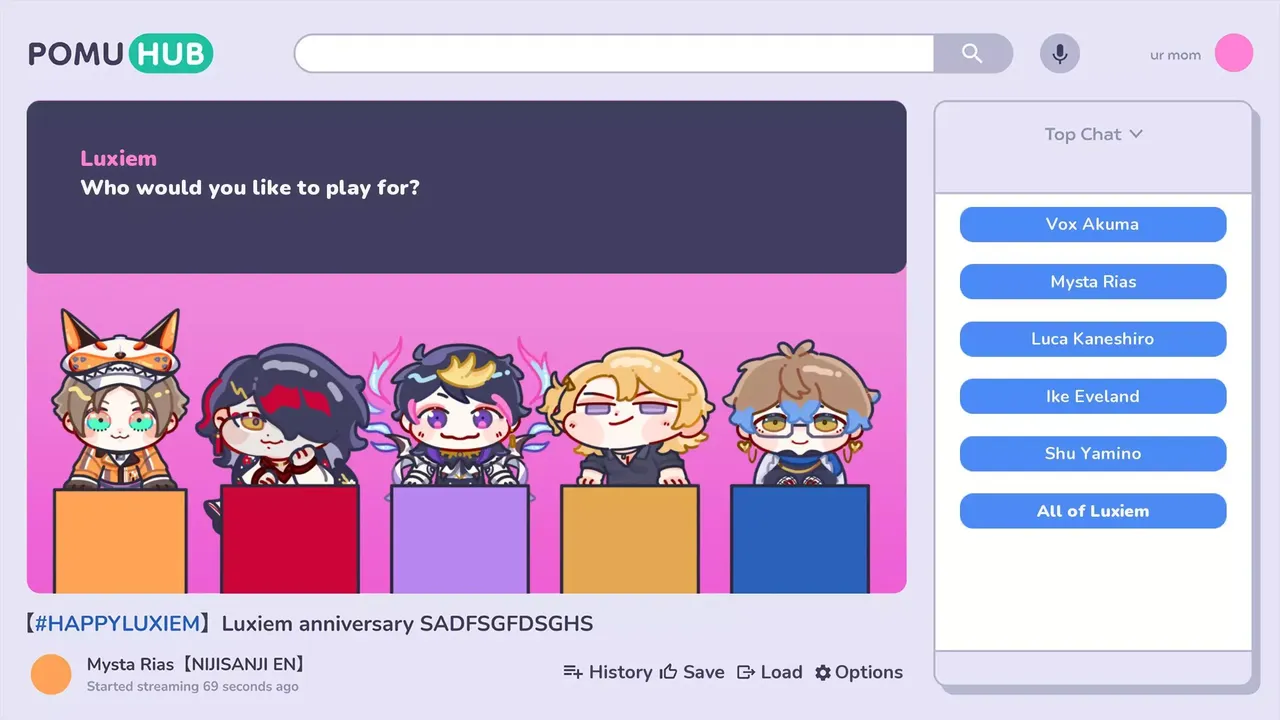 -Quiz DeLux: A Luxiem Gameshow Game-游戏截图-好玩游戏库