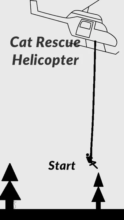 -Cat Rescue Helicopter-游戏截图-好玩游戏库