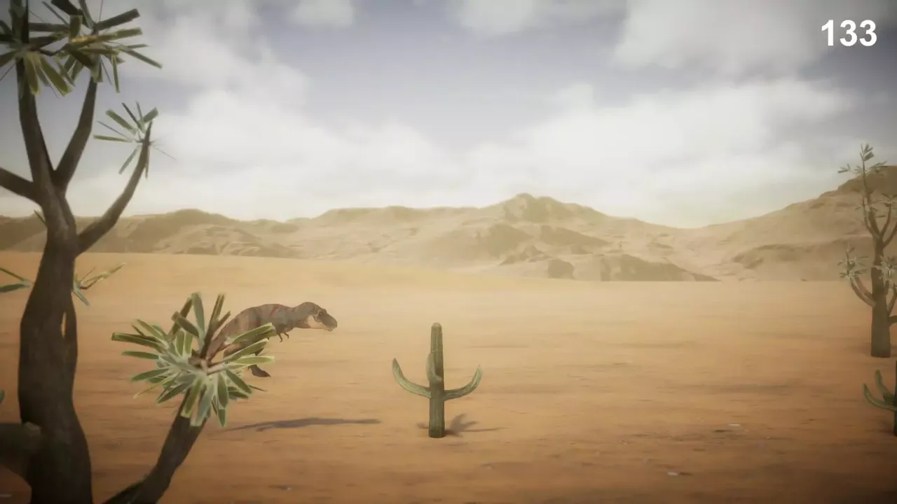 -Chrome Dino but RTX is ON-游戏截图-好玩游戏库