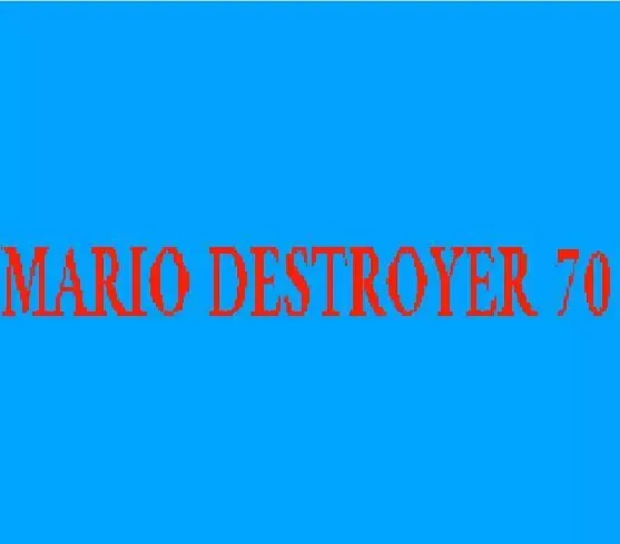 -Mario Destroyer 70-游戏截图-好玩游戏库