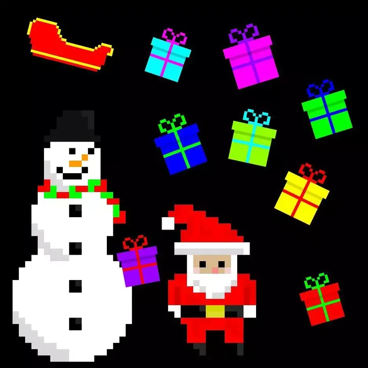 -Santa's snowman (Ace Productions)-游戏截图-好玩游戏库