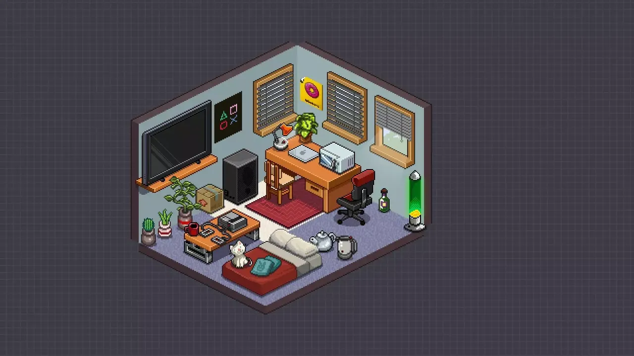 -TinyHouse! Create your isometric interior room.-游戏截图-好玩游戏库
