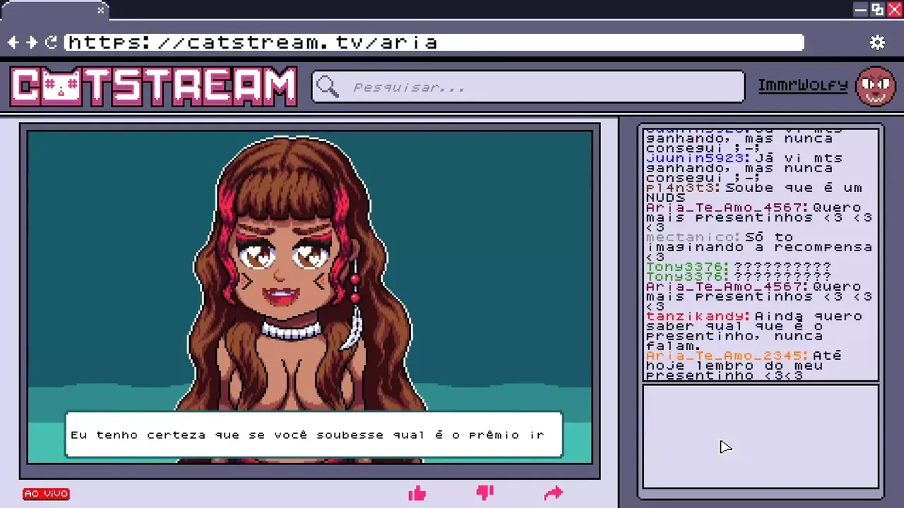 Aria’s Streampage