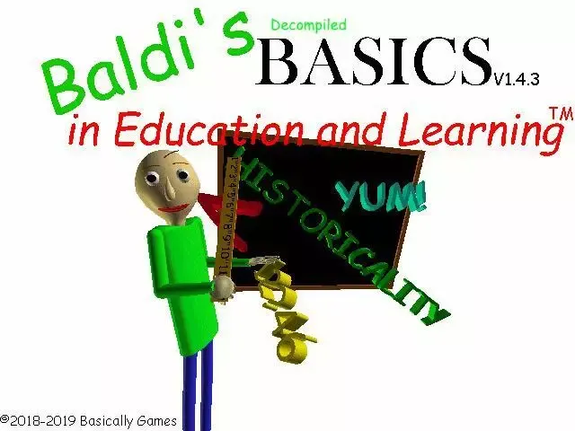 -Baldi's decompiled basics-游戏截图-好玩游戏库