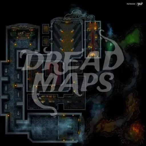 -Rosebud Hollow Manor TTRPG Battlemap-游戏截图-好玩游戏库