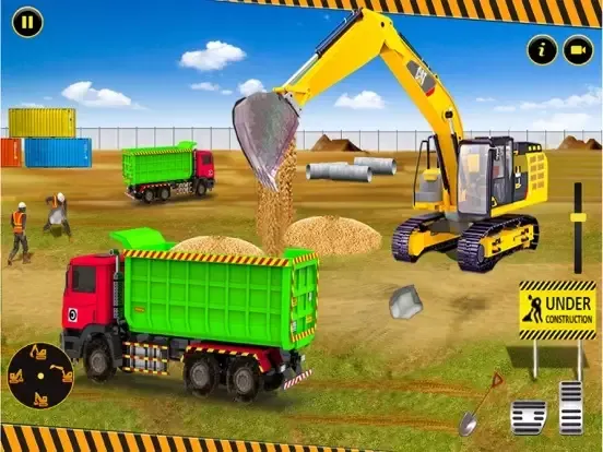 -Heavy Construction Truck Games-游戏截图-好玩游戏库