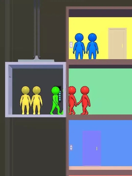 -Elevator Sorting-游戏截图-好玩游戏库