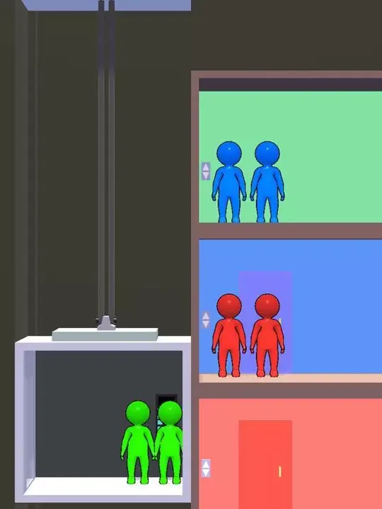 -Elevator Sorting-游戏截图-好玩游戏库