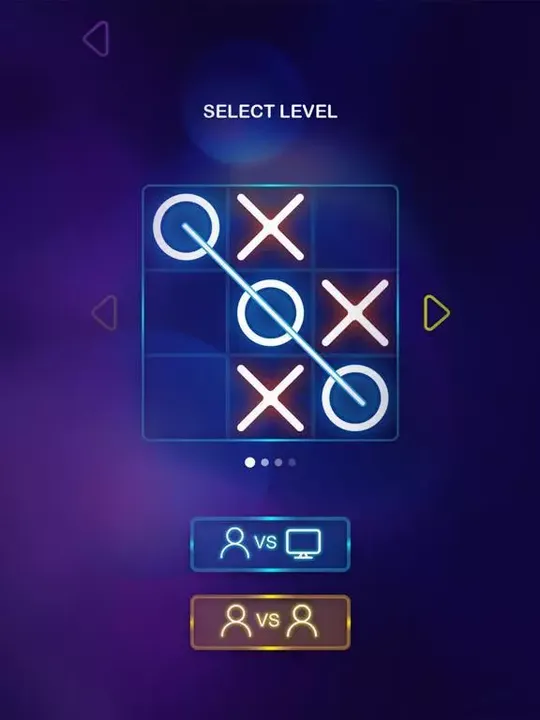 -Tic Tac Toe Glow - XOXO-游戏截图-好玩游戏库