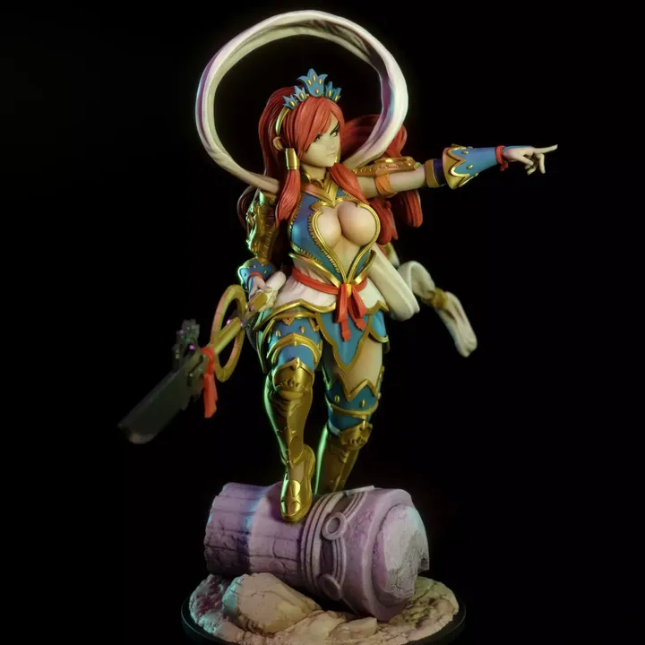 -Erza Scarlet - Nakagami Armor-游戏截图-好玩游戏库