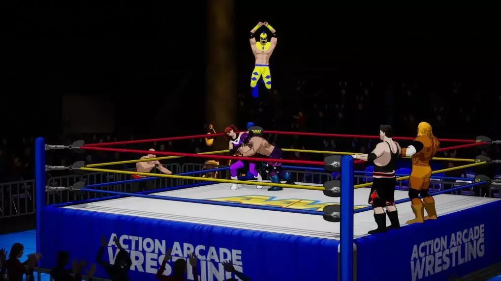 -Action Arcade Wrestling Beta-游戏截图-好玩游戏库