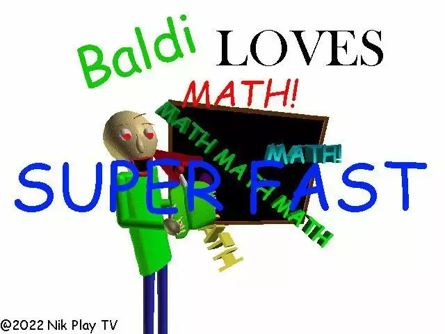 -Baldi loves math Super Fast-游戏截图-好玩游戏库
