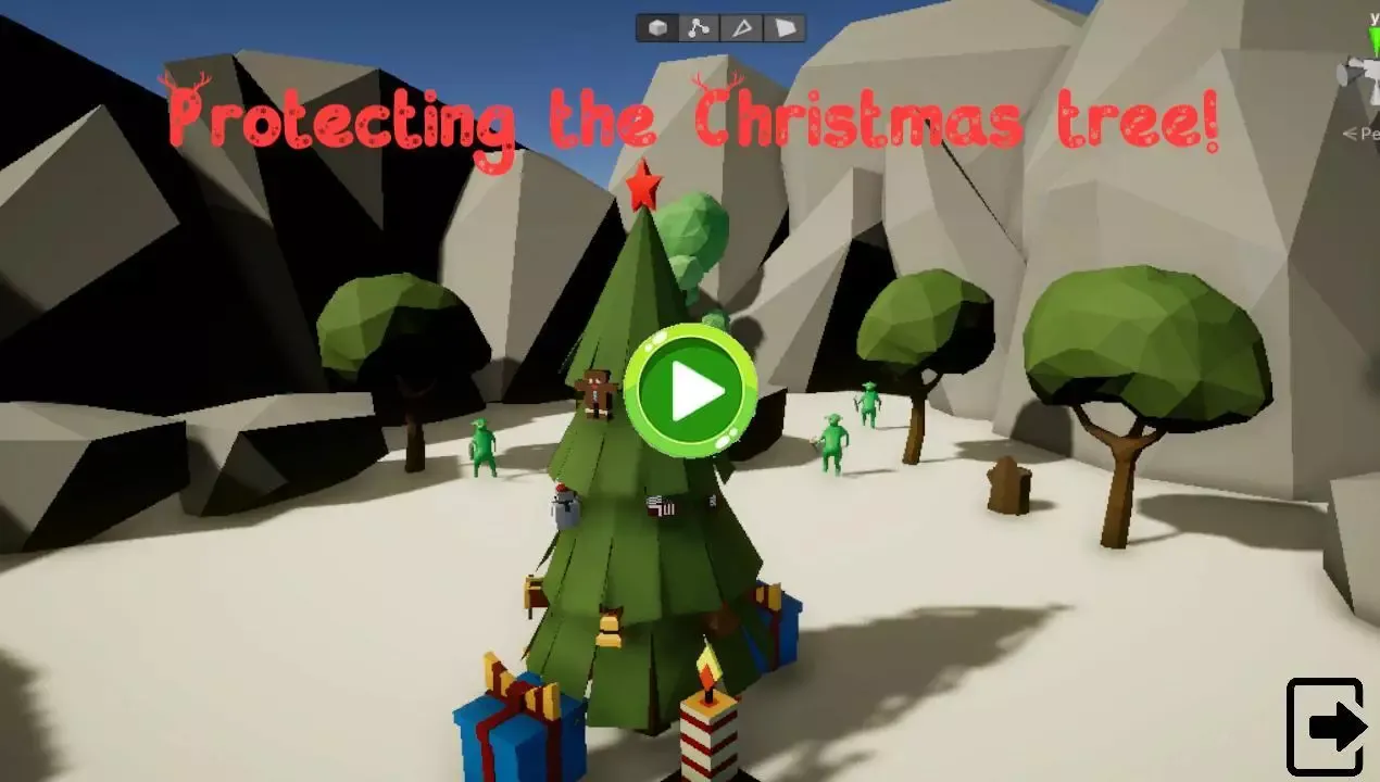 -Protecting the Christmas tree!-游戏截图-好玩游戏库