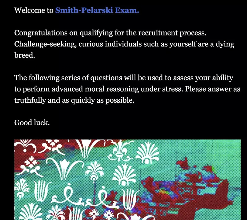 -The Smith-Pelarski Exam-游戏截图-好玩游戏库