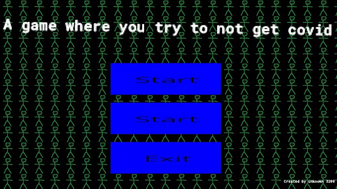 A game where you try to not get covid